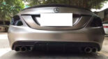 Mercedes-Benz W205 C-Class Upgrade BBS Style Body Kit Front Lip Diffuser Exhaust Tips