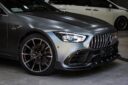 Mercedes-Benz C190 AMG-GT 4Door Upgrade BBS Style Body Kit Front Lip Side Skirt Spoiler Front Bumper Vents Exhaust Tips