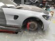 Mercedes-Benz C190 AMG-GT 2Door Upgrade GTR Style Body Kit Front Bumper Rear Bumper Side Skirt Spoiler Grill Bonnet Fender