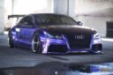 Audi A5S5RS5 8T8F Upgrade LB Wide Body Kit Front Lip Diffuser Side Skirt Spoiler Front Fender Widening Rear Fender Widening