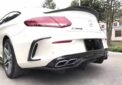 Mercedes-Benz W205 C-Class Upgrade PSM Style Body Kit Front Lip Diffuser Side Skirt Spoiler