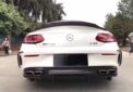 Mercedes-Benz W205 C-Class Upgrade PSM Style Body Kit Front Lip Diffuser Side Skirt Spoiler
