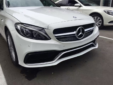 Mercedes-Benz W205 C-Class Upgrade C63 Style Body Kit Front Bumper Rear Bumper Side Skirt Front Bumper Associate Rear Bumper Associate Exhaust Tips