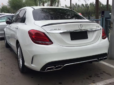 Mercedes-Benz W205 C-Class Upgrade C63 Style Body Kit Front Bumper Rear Bumper Side Skirt Front Bumper Associate Rear Bumper Associate Exhaust Tips