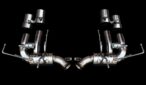 Ferrari FF Upgrade Full Exhaust High Quality High Corrosion Resistance Extreme Light Weight High Heat Resistance Titanium Alloy Exhaust System Stainless Steel Exhaust System