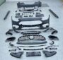 Mercedes-Benz W206 C-Class Upgrade C63 Style Wide Body Kit Front Bumper Rear Diffuser Fender Spoiler Side Skirt Front Bumper Associate Rear Bumper Associate Grill