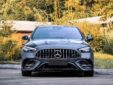 Mercedes-Benz W206 C-Class Upgrade C63 Style Wide Body Kit Front Bumper Rear Diffuser Fender Spoiler Side Skirt Front Bumper Associate Rear Bumper Associate Grill