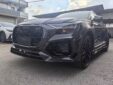 Audi Q8SQ8RSQ8 Upgrade MS Carbon Fiber Body Kit Front Lip Diffuser Rear Bumper Front Fender Widening Rear Fender Widening Front Bumper Associate Side Skirt Fender Vents Rear Bumper Vents Front Bumper Vents