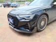 Audi A6S6RS6 C8 Upgrade RS6RS7 ABT Carbon Fiber Body Kit Front Lip Side Skirt Spoiler Diffuser Front Bumper Vents Rear Bumper Vents Mirror Cover