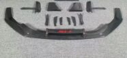 Audi A6S6RS6 C8 Upgrade RS6RS7 ABT Carbon Fiber Body Kit Front Lip Side Skirt Spoiler Diffuser Front Bumper Vents Rear Bumper Vents Mirror Cover