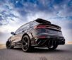 Audi Q8SQ8RSQ8 Upgrade MS Carbon Fiber Body Kit Front Lip Diffuser Rear Bumper Front Fender Widening Rear Fender Widening Front Bumper Associate Side Skirt Fender Vents Rear Bumper Vents Front Bumper Vents