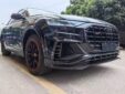Audi Q8SQ8RSQ8 Upgrade ABT Carbon Fiber Body Kit Front Lip Diffuser Front Fender Widening Rear Fender Widening Front Bumper Associate