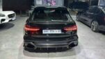 Audi A6S6RS6 C8 Upgrade RS6RS7 PK Carbon Fiber Body Kit Front Lip Side Skirt Spoiler Diffuser Front Bumper Vents Rear Bumper Vents Bonnet Mirror Cover