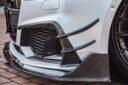 Audi A7S7RS7 4K8 Upgrade RS7 ABT Carbon Fiber Body Kit Front Lip Side Skirt Spoiler Diffuser Front Bumper Vents Rear Bumper Vents Mirror Cover